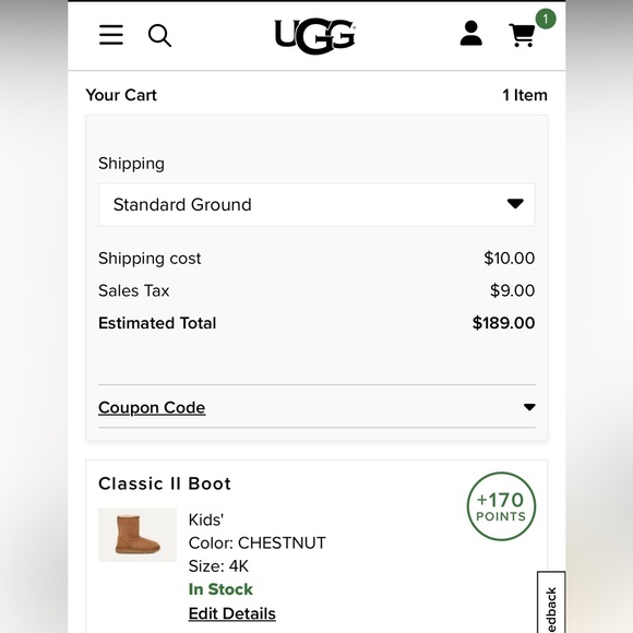 ✨ SOLD ✨UGG | Classic Short II Boots | Chestnut - Picture 8 of 9